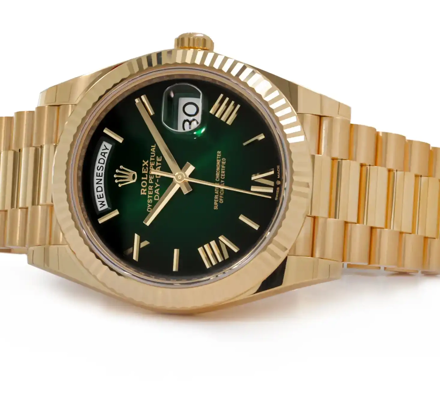 Prestigious Jewelers 228238 Gold Rolex Yellow Day-Date 0630